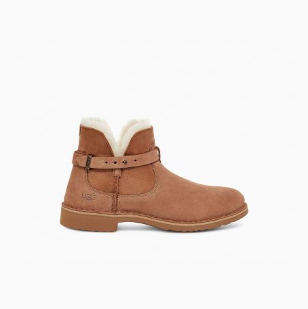 UGG Elisa Brown Boots for Women (YBFL43617)